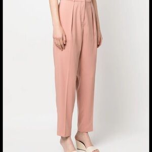 a new day Pink High-Waisted  Pleated Wide-Leg Trousers